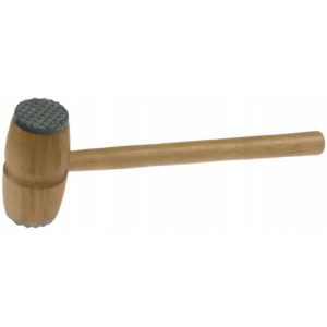 Tłuczek drewniany do mięsa naturalny lakierowany