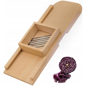 Szatkownica drewniana do kapusty ŚREDNIA + GRATIS!
