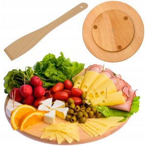 Deska patera obrotowa 45 cm patera do pizzy serów