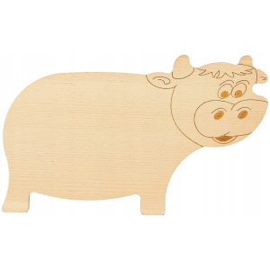 Deska deseczka śniadaniowa w kształcie krowy