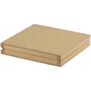 Drewniane pudełko na płytę CD decoupage BOX