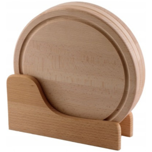 Komplet desek z rowkiem 3 sztuki + stojak