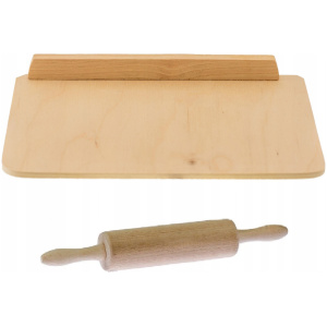 Mini zestaw małej kuchareczki, stolnica + wałek